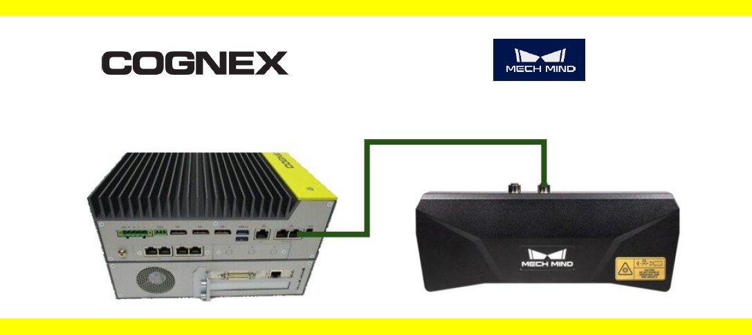 Mech-Mind 3D 工業相機 與Cognex VisionPro 軟體平台順利整合對接